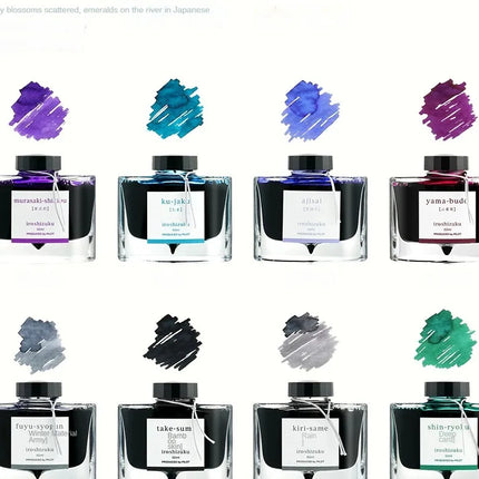 Pilot 25 Colors 15/50ml Colorful Fountain Pens Ink Various Colors Glass Bottled Ink Pen Refill Cartridge School Office Supplies