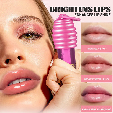 Honey pot lip oil lip gloss moisturizing hydrating multi-layer matte lipstick full set of lip moisturizing lip gloss lip gloss