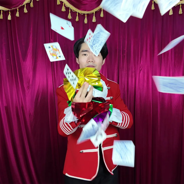 Instant Dove Production Gimmick by J.C. Stage Magic Tricks Professional Object Appear Illusion Magia Magicians Prop Accessory