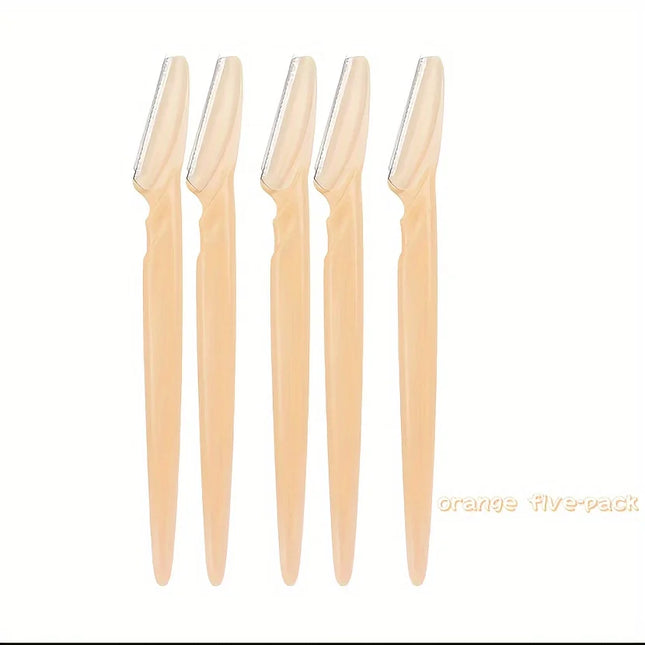 3/5/6/10/12 Piece Multi-Purpose Eyebrow Shaver Set - Gentle Facial Hair Trimmer Easy Grooming and Shaping Kit - Smooth Skin