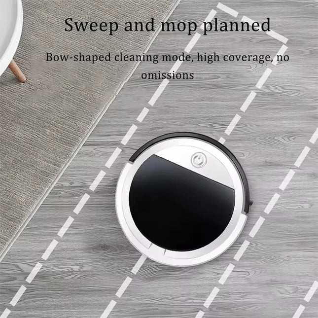 Multifunctional Cleaning Machine Smart Floor Sweeping and Mopping Robot with Remote Control, Home Low-Noise Vacuum Cleaner