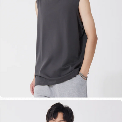 Customized Vest Free Printing Logo Image Photo T-shirt Sports Shirt Outdoor Waistcoat Tank Top Activity Culture Shirt Singlet