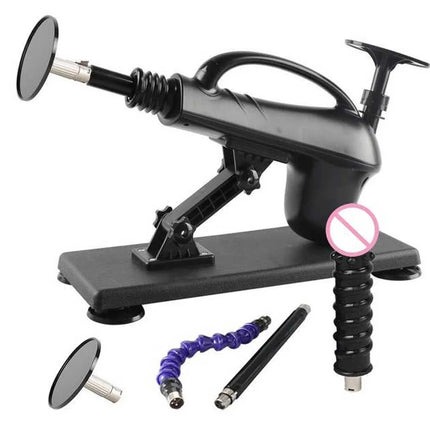 Portable Automatic Sex Machine with Big Dildo for Women Masturbation Pumping Gun for Couple Men Sex Toys