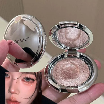 Light Shadow Highlighter Mashed Potato Diamond Shining High Gloss Paste Pearlescent Fine Flash Brightening Contouring Highlights