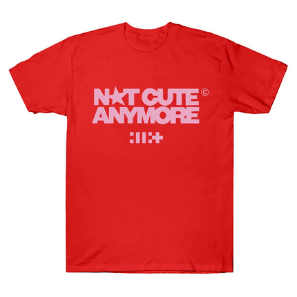 ILLIT Not Cute Anymore Album T Shirts ILLIT Girl Band T-shirt Korean Fashion Summer Women Men Fashion Harajuku Kawaii T-shirt
