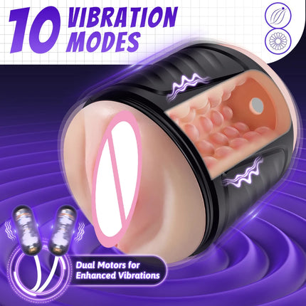 Automatic Male Mastubator Vibration Blowjob Machine for Men Masturbation Cup Sex Toys Adult Goods for Men Masturbate Supplies