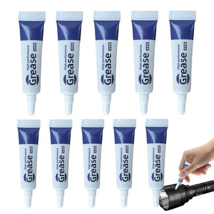 10PCS Waterproof Food Grade Silicone Lubricant Grease Equipment Car Gear Valves Chain Repair Maintenance Lithium Grease Tools