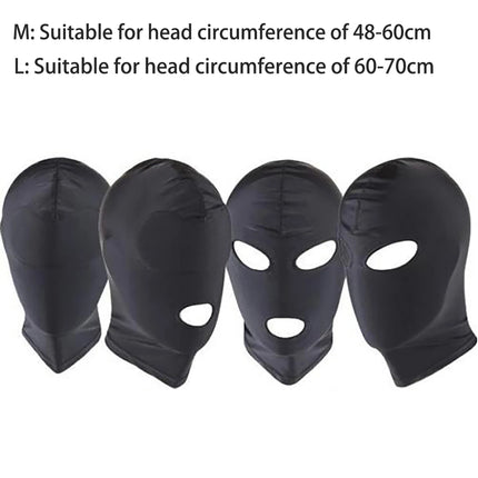LILUPLAY New Mask Harness Bondage Slave Game Fetish Bdsm Restraint Head Hood Sex Toy Roleplay Mask Headgear