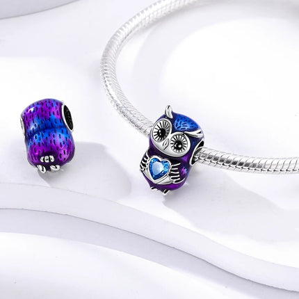 2025 New Charm 925 Sterling Silver Glow Firefly Travel Airplane Cat Paw Dragon Bead Fit Bracelet Bangle Necklace DIY Jewelry