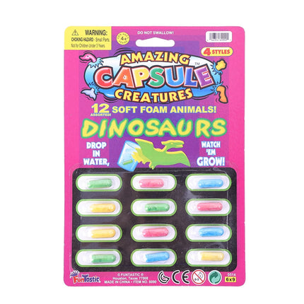 12pcs/set Creative Soaking Water Expands To Large Sponge Capsule Toys Dinosaur Sea Animal Shape Kids Bath Swimming Puzzle Toys
