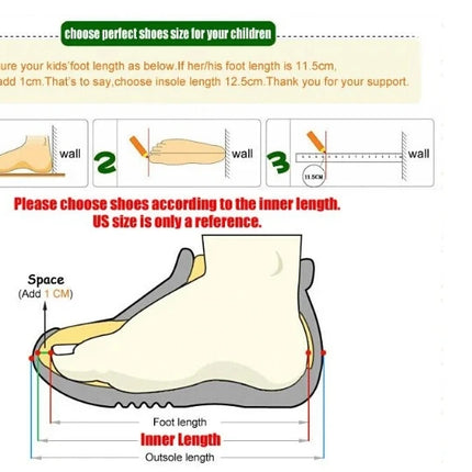 Four seasons Children's Sneakers Boys Breathable Comfortable Running Shoes Girls Fashion Sports Casual Soft-soled Non-slip Kids