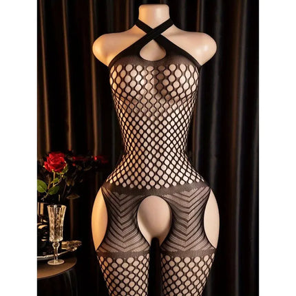 Sexy Stockings Women Fishnet Porn lingerie Bdsm Ladies Accessoires 18 Crotchless Full-body Socks Thickened Section Pantyhose