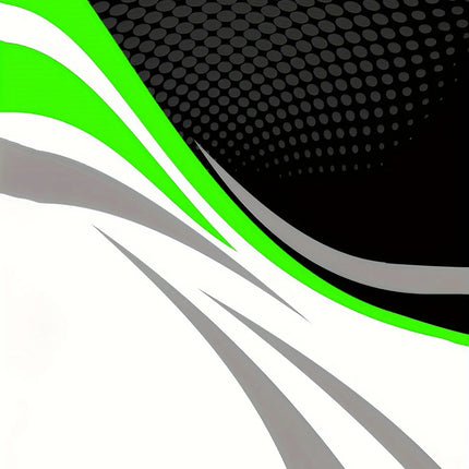 Geometric Pattern Digital Printed Men's Multi-color Unique Short-sleeved Polo Shirt for Summer Outdoor, Golf, Bowling, Tennis