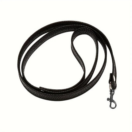 Male Leather Penis Ring Fetish Bondage Metal Chain Scrotal Cuff Traction Rope BDSM Training Penis Exercise Adult Sexual Products