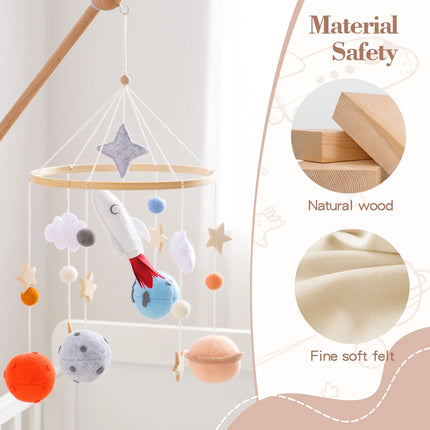 Baby Crib Bell / Cloche Bébé Fusée