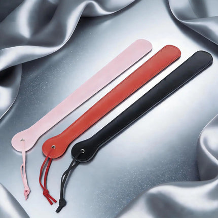 3 Colors Sex Bondage For Spanking Adults PU Leather Spanking Paddle For Sex Play Leather Whips Fetish Couples Flirting Sex Toys