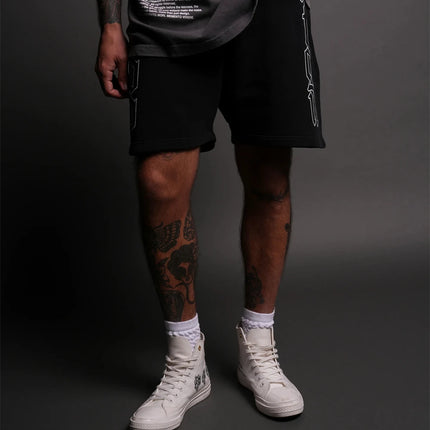 Summer Casual Fashion Jogger Shorts Men Cotton Breathable Loose Beach Short Pants Comfortable Gym Basketball Sport Street Shorts