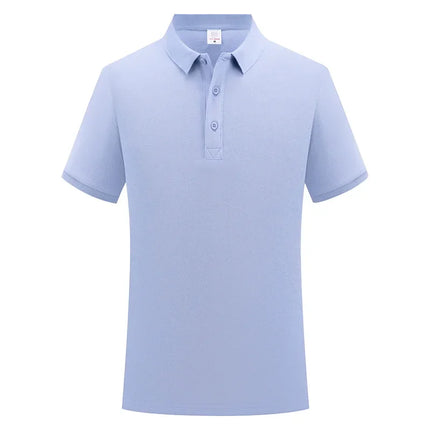 Custom Logo Summer Business Polo Shirt 100% Cotton High Quality Collar Short Sleeve Embroidery Design Printing Pattern