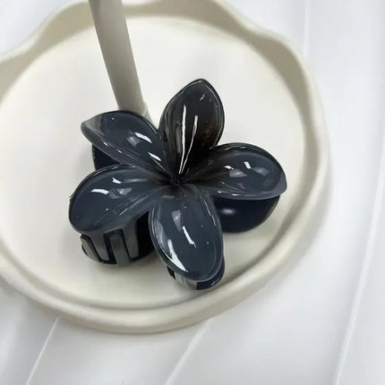 Hawaiian Gradient Hair Clips Flower Hair Claws Big Size Fashion Head Wear Hairpin for Women Girls Crab Barrette Hair Accessories