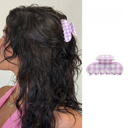 Cute Cherry Hair Clips for Women Girls Rhinestone Fruits Floral Bow Butterfly Acetate Hair Claws Shark Clip Hair Accessories