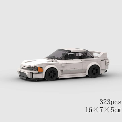 MOC Speed Sports Super Race Car Model Building Blocks DIY Bricks City Technical Rally Great Racing Vehicle Christmas Gift Toy