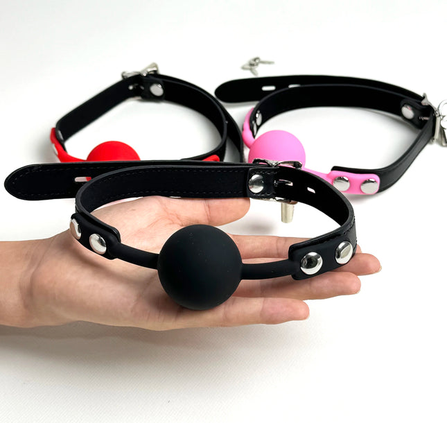 Soft Silicone Gag Ball Sex Toys High Quality Open Mouth Gag BDSM Bondage Mouth Ball Woman Couples Adult Sex Games Erotic Toys