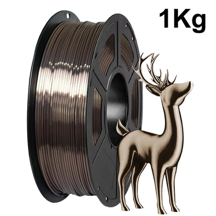Silk PLA 3D Filament Wire 1.75mm Spool Wire 3D Printer Material 250g,500g,1kg 3D Print Refills, Filament wire Vacuum Packaging