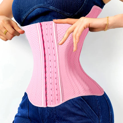 Slimming Sheath Latex Rubber Waist Trainer Cincher Corset Shapewear Belly Body Shaper Modeling Strap Fajas Colombian Girdle Belt