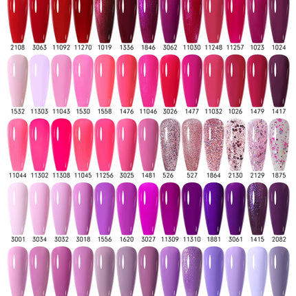 Arte Clavo TPO FREE HEMA FREE Gel Nail Polish UV Multi Use Semi Permanent Soak Off Autumn Winter Nail Art Hybrid Varnish 15ml