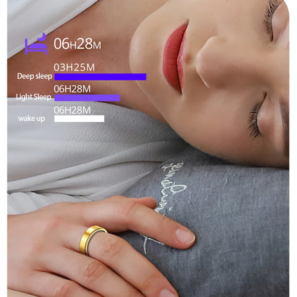 R10 Smart Ring with Charging Case for Men Women, Health and Sleep Monitor, 5ATM Waterproof, Multi-sport Mode, Smartring 2026 New