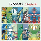 12 sheets no box