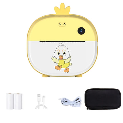 Digital Kids Instant Printing Camera 1080P Portable Video Recorder Printing Camera with Game Toys+32G Memory Christmas Gift