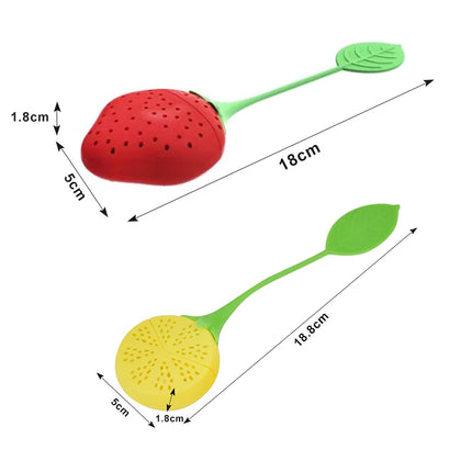 New Silicone Tea Infuser Teabag Kettle Loose Tea Leaf Strainer Ball Holder Herbal Spice Filter Teapot Gadgets Tea Brewing Device