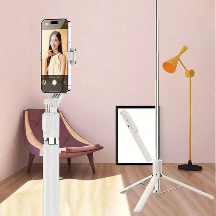 1700mm Selfie Stick Wireless Selfie Stick Phone Tripod Extendable Stand Foldable Monopod For Smartphones Balance Steady Shootin