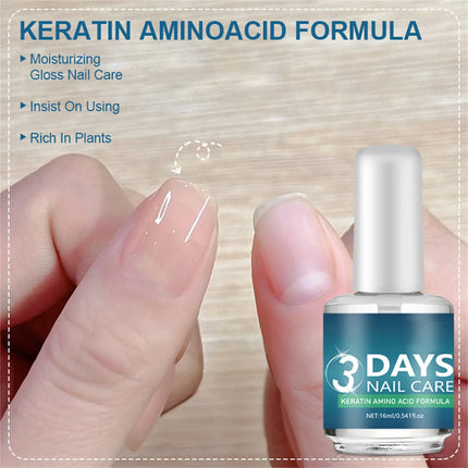 16ml Keratin Clear Base Oil Before Nail Polish With Lavender And Macadamia Seed Oil Moisturizing Conditioning Nail Accessories