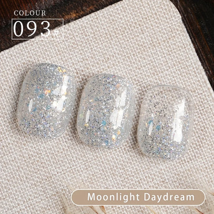 Roman bottle Moonlight White 9 colors optional nail polish new white pink nude color firm and durable super bright gloss
