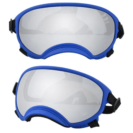 ATUBAN Dog Goggles Anti UV Strong Impact Resistance Adjustable Elastic Puppy Large Breed Dog Goggles Breathable Pet Sunglasses