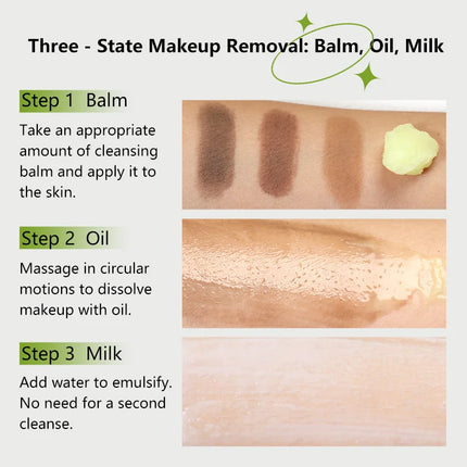 Mild non-irritating makeup remover deep clean and moisturizing 40g