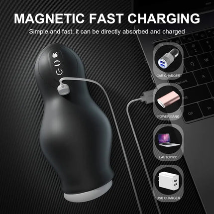 Automatic Male Masturbator Vagina Pussy Sucking Vibration Massager Real Penis Blowjob Masturbation Cup Adult Sex Toys For Men18
