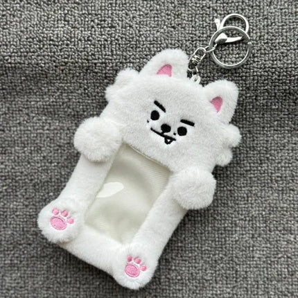 New 10cm JUNGWON Plush Pendant Kawaii JAKE HEESEUNG Jay Cos Animal Mini Stuffed Doll Keychain Toy For Fans Gifts