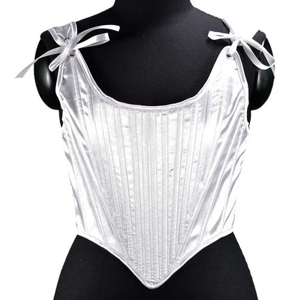 Fashion Lolita Shirt Women Corset Top Camis y2k Body Shaper Woman Clothing Blouses Sexy Waist Trainer Bustiers Ladies Underbust