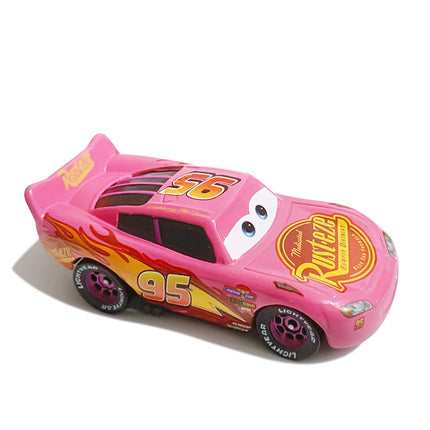 Cars 2 Cars 3 Love Lightning McQueen Sally Cool Sister Model Car 1:55 Metal Die Casting Mini Racers Disney Cars Kids Gifts Toys