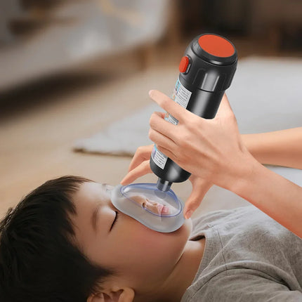 Automatic First Aid Device Choking CPR Machine with Masks Anti Choking Rescue Device Portable Anti Asphyxia Home Suction Rescue