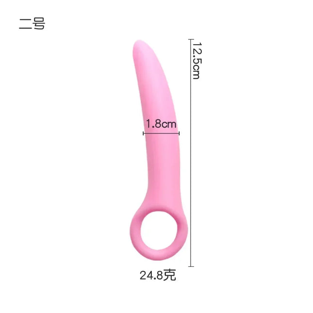 New Silicone Crescent Anal Plug Female Butt Plug Dildo Anal Stimulation G-Spot Masturbation Adult Sex Toys for Women Men