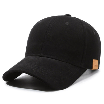Dry Quickly Sun Cap Woman Outdoors Casual Sport Hat Men Big Size Baseball Cap 60-65cm Adjustable Sun Visor Cap Peaked Cap