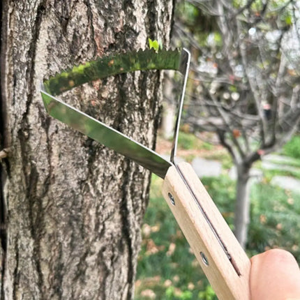 Stainless Steel Manual Weeder Lawn Mower Road Crack Weeding Tool Vegetable Garden Soil Loosening Tool Grass Scraper Tool Manual