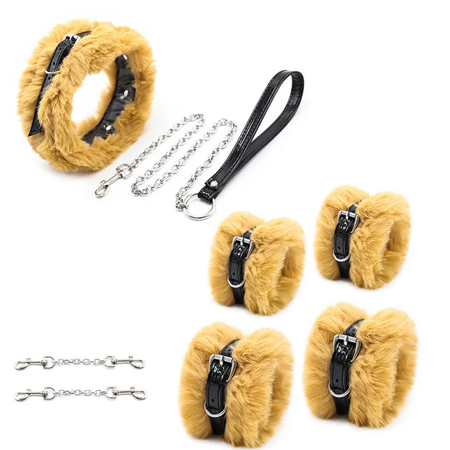 Slave Neck Collar For Couple Adult Games Sex Accessories PU Leather Bondage Sex Toys Restraint Collars Sex Product