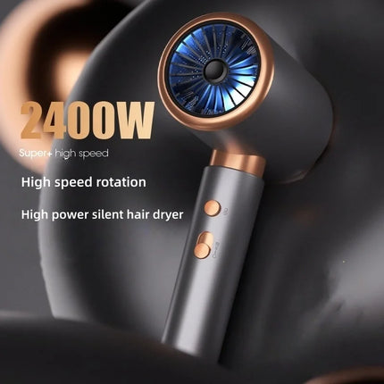 2400W High-Power 15 Second Fast Drying Negative Ion Constant Temperature Hot And Cold Air High-Speed Hair Dryer EU/US/UK Plug