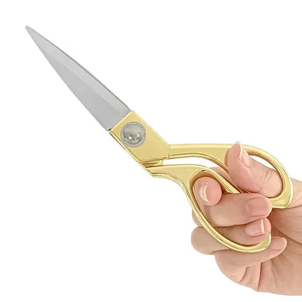 Tailor Scissors Galvanized Alloy Stainless Steel 8/9/10Inch Large Scissors for Clothes Fabric Sewing Scissors Needlework Shears