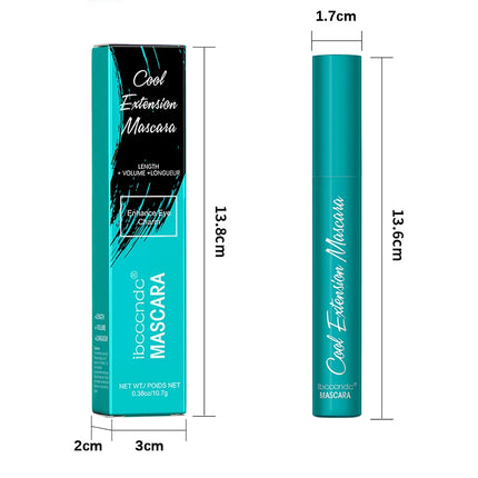 Cool Extension Mascara Eyelashes Long Lasting Curled Sweatproof Mascara Black Silk Fibre Make Up Beauty Korean Cosmetics